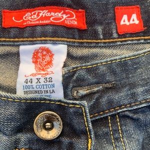 Ed Hardy men’s jeans Skull 44x32